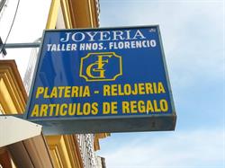 Horario de apertura Joyería y Platería Hnos Florencio, Alcala del Rio
