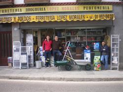 Horario de apertura Ferretería López Morales, Cercedilla