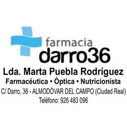 Horario de apertura Farmacia darro 36 Lda. Marta Puebla Rodriguez, Almodóvar del Campo