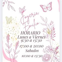 Horario de apertura Joyería Relojería Emilio, Almería