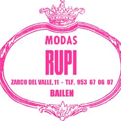 Horario de apertura Modas Rupi Bailén, 