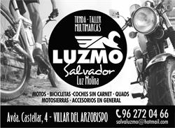 Horario de apertura MOTOS Y BICICLETAS LUZMO, Villar del Arzobispo