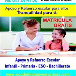 Horario de apertura CENTRO DE ESTUDIOS NUEVO ARANJUEZ, Aranjuez