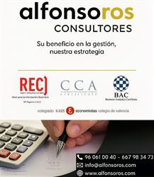 Horario de apertura Alfonso Ros Consultores, Massamagrell