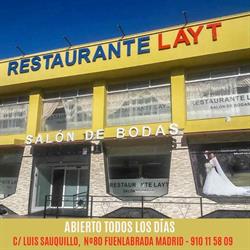 Horario de apertura Restaurante Layt, Salón de Bodas Fuenlabrada, 