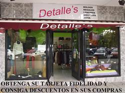 Horario de apertura moda y complementos detalles, Móstoles