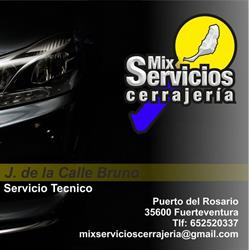 Horario de apertura cerrajeria Mixservicios, Puerto del Rosario