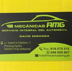 Horario de apertura Mecánicas Amg, Pinto