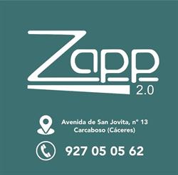 Horario de apertura Zapp 2.0, Carcaboso