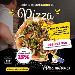 Horario de apertura restaurante pizzería Pisa Morena y Kebab, Valladolid