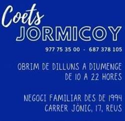 Horario de apertura Coets Jormicoy, Tarragona