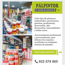 Horario de apertura Pinturas Pálpintor, La Matanza de Acentejo