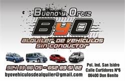 Horario de apertura BYO ALQUILER DE VEHÍCULOS SIN CONDUCTOR, Don Benito