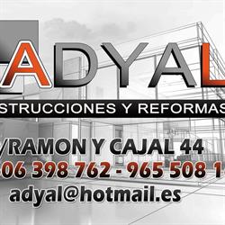 Horario de apertura Adyal Construcciones y Reformas, Santa Pola