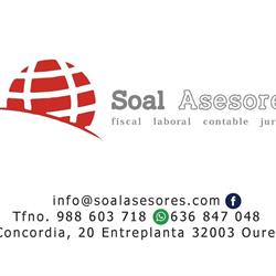 Horario de apertura Soal Asesores, Ourense