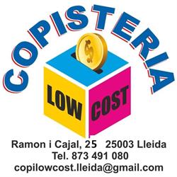 Horario de apertura Copistería Low Cost Lleida, 