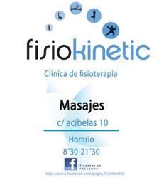 Horario de apertura Fisiokinetic, Valladolid