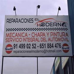 Horario de apertura Reparaciones el Moderno, Rivas-Vaciamadrid