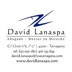 Horario de apertura David Lanaspa Abogado Penalista, Accidentes de Tráfico y Atropellos en Tarragona, 