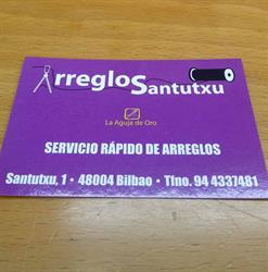 Arreglos Santutxu en Bilbao (Otxarkoaga-Txurdinaga) - Horario de apertura