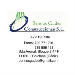 Horario de apertura Bennus Gades Contrucciones S.L., Chiclana de la Frontera