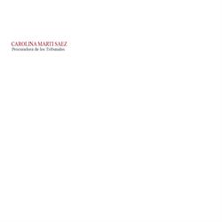Horario de apertura Procurador en Alicante y resto provincia Carolina Martí Sáez, 