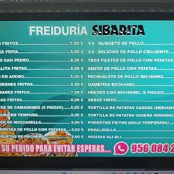 Horario de apertura freiduría Sibarita, Jerez de la Frontera
