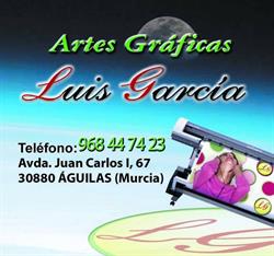 Horario de apertura ARTES GRAFICAS LUIS GARCIA, Águilas