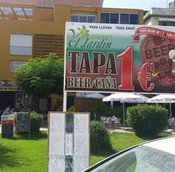 Horario de apertura El jardin, Fuengirola