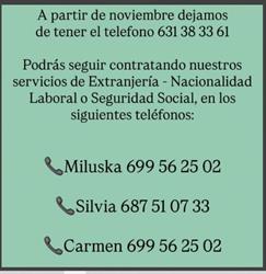 Horario de apertura ABOCAT, L'Hospitalet de Llobregat