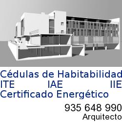 Horario de apertura Cédula Habitabilidad, Certificado Energético, ITE., Montcada I Reixac