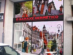 Horario de apertura O Garaxe Hermético, Escola Profesional de Banda Deseñada e Ilustración, Pontevedra