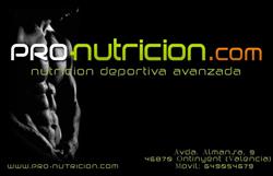 Horario de apertura Pro-nutricion, Ontinyent