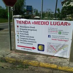 Horario de apertura Tienda medio lugar, San Miguel del Camino
