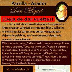 Horario de apertura Asador Don Miguel, Sant Antoni de Portmany