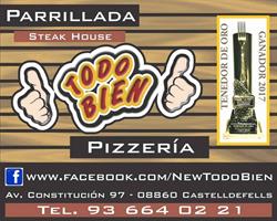 Horario de apertura Parrillada Pizzería Todo Bien, Castelldefels