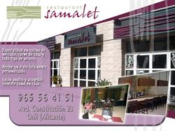 Horario de apertura Restaurante Samalet Onil, 
