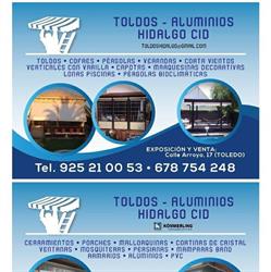 Horario de apertura Toldos Aluminios Hidalgo Cid, Toledo