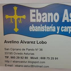 Horario de apertura Carpintería y Ebanistería Ebano Astur, San Cipriano de Pando