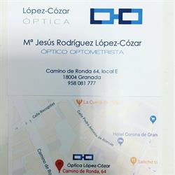 Óptica López-Cózar en Granada (Ronda) - Horario de apertura