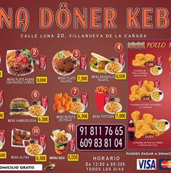 Horario de apertura Luna Doner Kebab, Villanueva de la Cañada