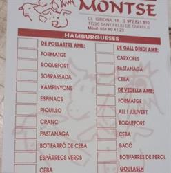 Horario de apertura CARNS MONTSE, Sant Feliu de Guíxols