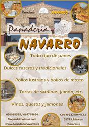 Horario de apertura Panadería Navarro, Alborea