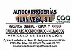 Horario de apertura Autocarrocerias Juan Vega, Málaga