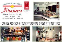 Horario de apertura Alimentación Mirasierra, Rascafría