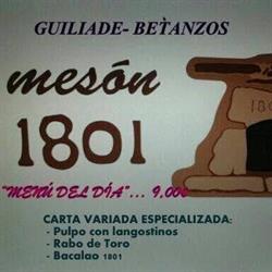 Horario de apertura Restaurante Meson 1801, Betanzos