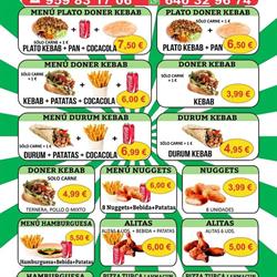 Horario de apertura Kebab Cartaya, 