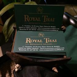 Restaurante Royal Thai (Las Tablas) en Madrid (Fuencarral-El Pardo) - Horario de apertura