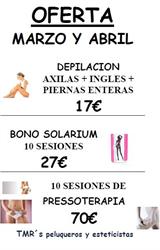 Horario de apertura Tmr´s Peluqueros, Marín