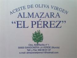 Horario de apertura Almazara "El Pérez ", Sangonera la Verde